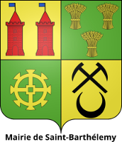 Logo et blason de la Mairie de Saint-Barthélemy